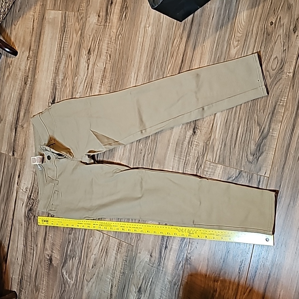 khaki skinny leg pants